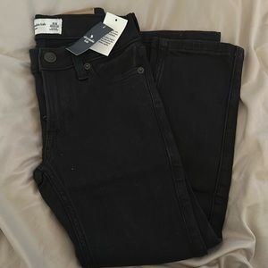 Little girls brand new black Abercrombie skinny jeans